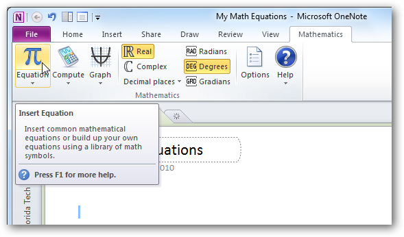 microsoft mathematics add-in for word and onenote mac